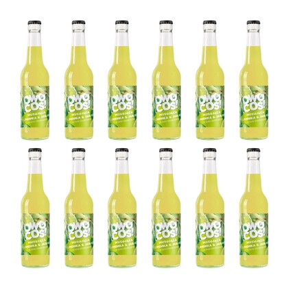 Owocoś limonka - jabłko, 12 szt., Owocowe Smaki 