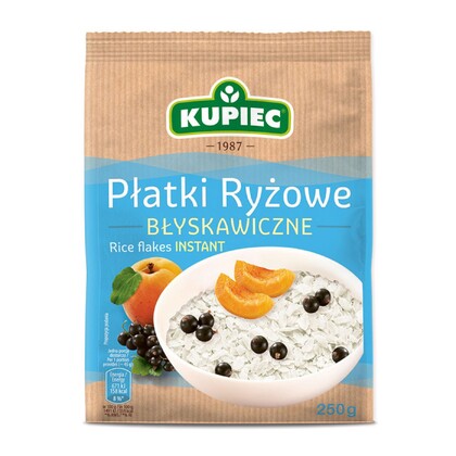 Płatki ryżowe błyskawiczne, Kupiec