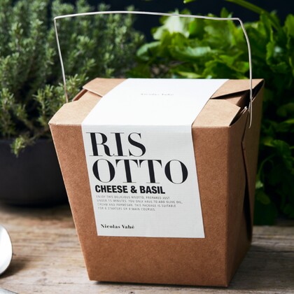 Risotto z serem i bazylią Nicolas Vahé