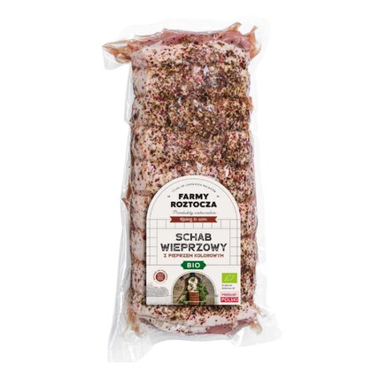 Schab wieprzowy z pieprzem kolorowym BIO, Farmy Roztocza