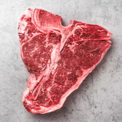 Stek Porterhouse z polskiej wołowiny z młodego bydła, Farmy Roztocza  