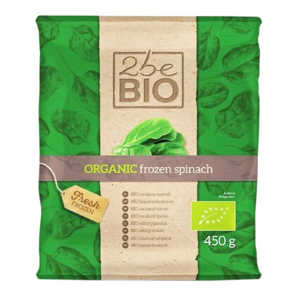 Szpinak mrożony Bio, 2beBIO