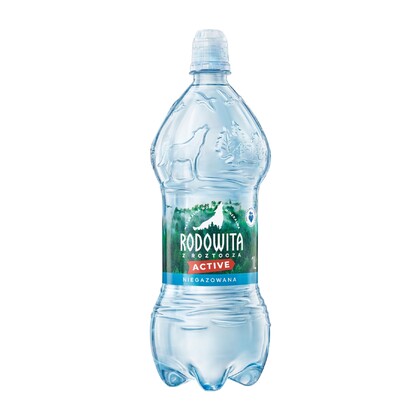 Woda mineralna Active niegazowana 1l, Rodowita z Roztocza