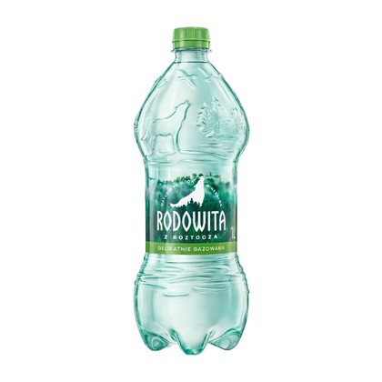 Woda mineralna delikatnie gazowana 1l, Rodowita z Roztocza
