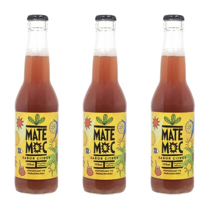 Mate moc sabor citrus, 3 szt., Owocowe Smaki 