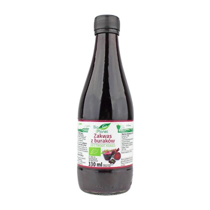 Zakwas z buraków Bio, 330ml, Bio Planet
