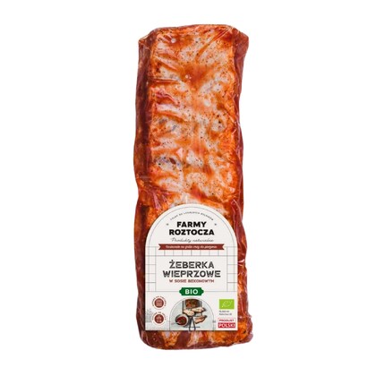 Żeberka w sosie bekonowym BIO, Farmy Roztocza
