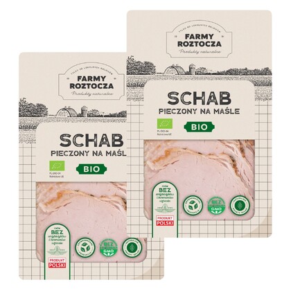 Schab pieczony na maśle w plastrach BIO 200g
