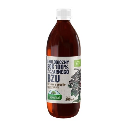 Sok z czarnego bzu BIO 