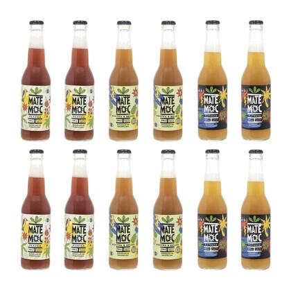 Zestaw Mate moc: classica, mentha & boldo, katuava, 12 szt., Owocowe Smaki