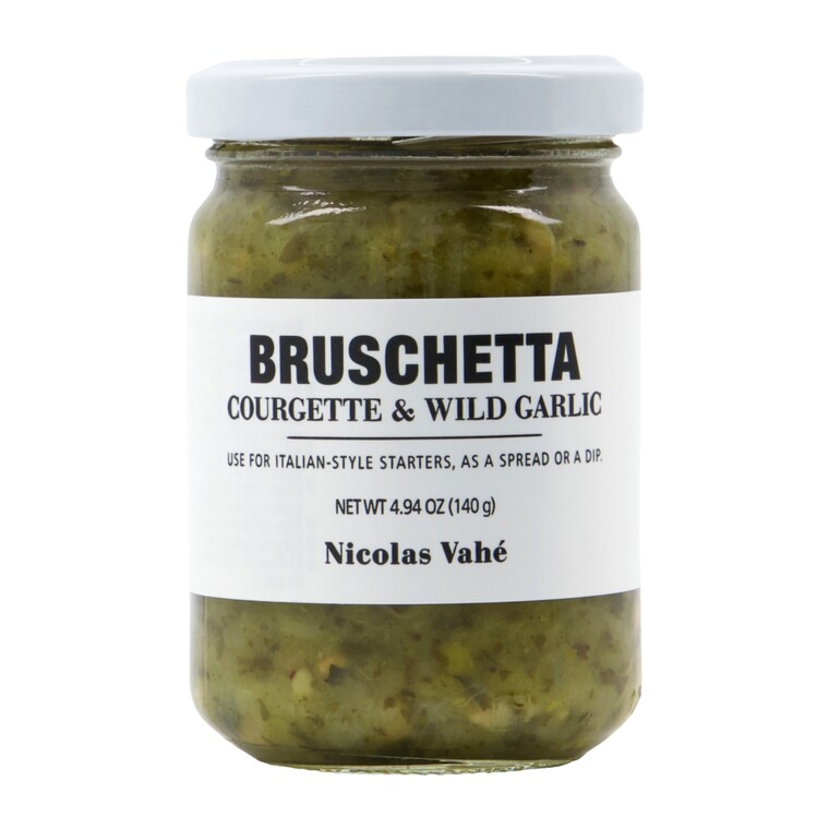 Bruschetta z cukinią i dzikim czosnkiem Nicolas Vahé