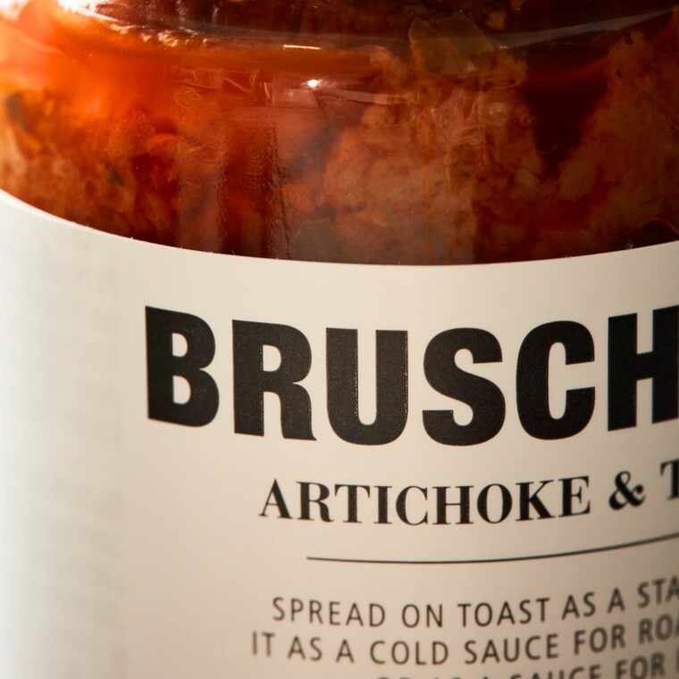 Bruschetta z karczochem i pomidorem Nicolas Vahé