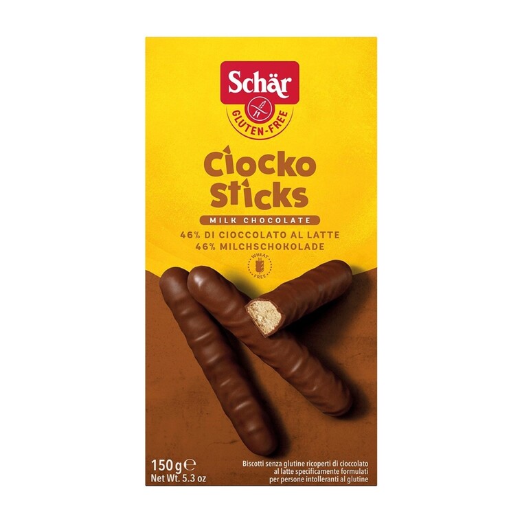 Ciocko sticks - ciastka w czekoladzie, bezglutenowe