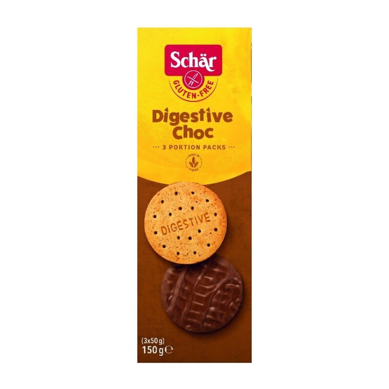Digestive choc - ciastka w czekoladzie, bezglutenowe