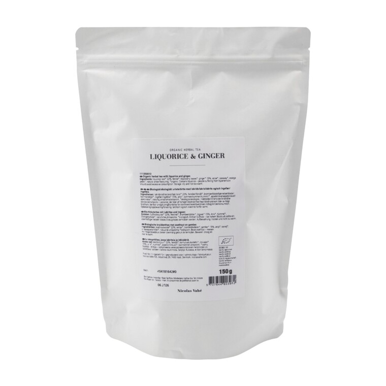 Herbata ziołowa lukrecja i imbir Nicolas Vahé, 150 g