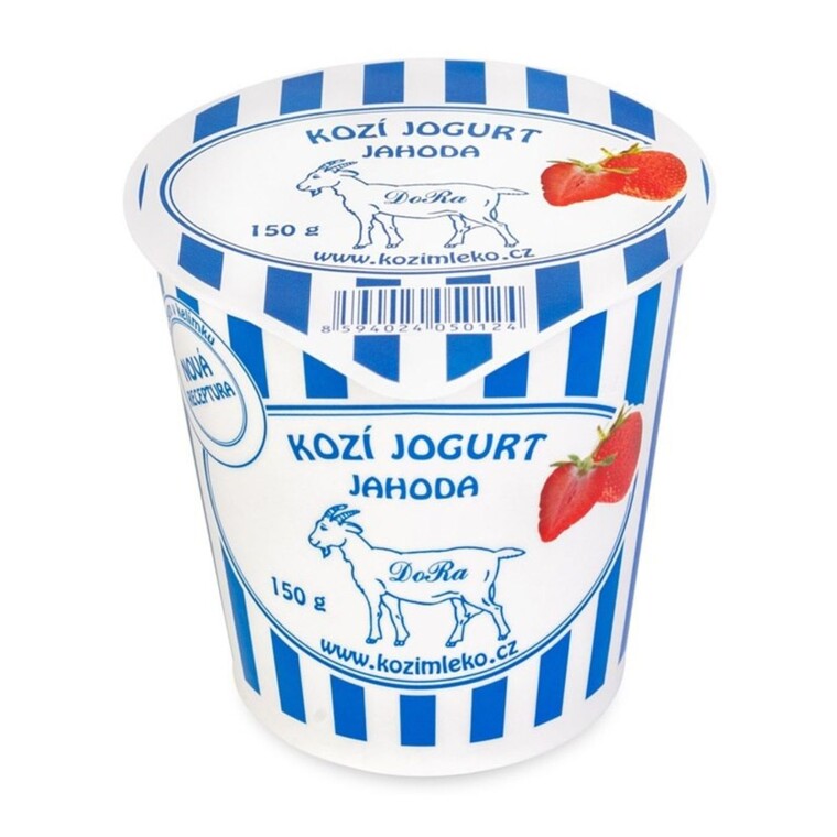 Jogurt kozi truskawkowy, Bifidora
