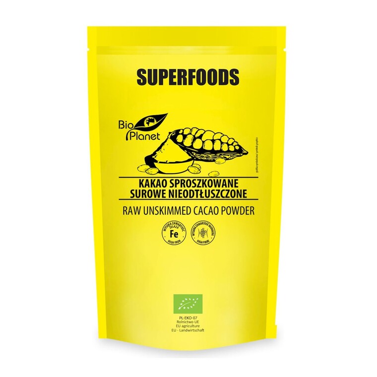 Kakao surowe sproszkowane Bio, Bio Planet