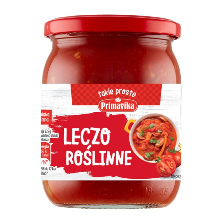Leczo roślinne z pieczarkami bezglutenowe, Primavika