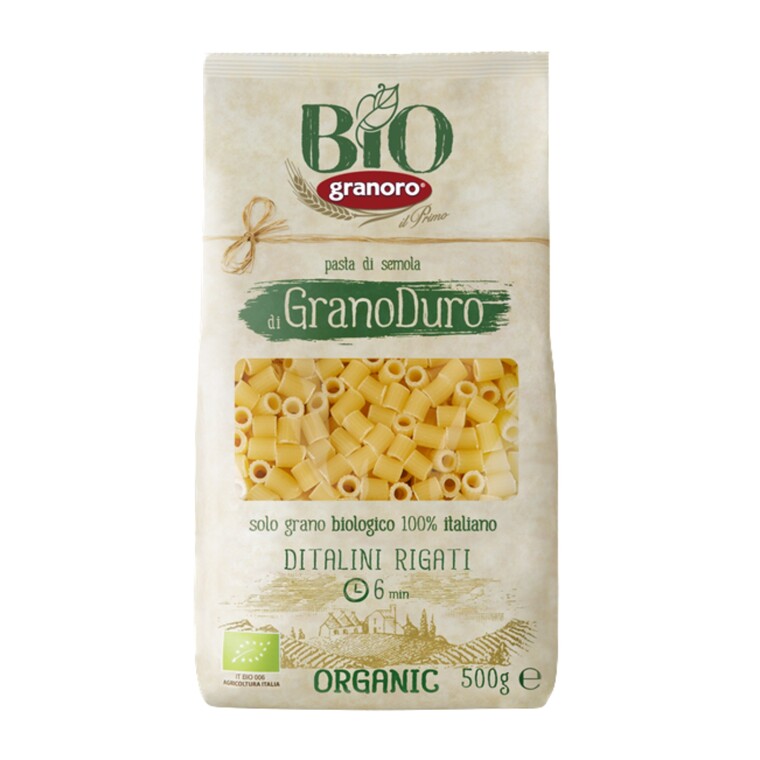 Makaron ditalini rigati BIO