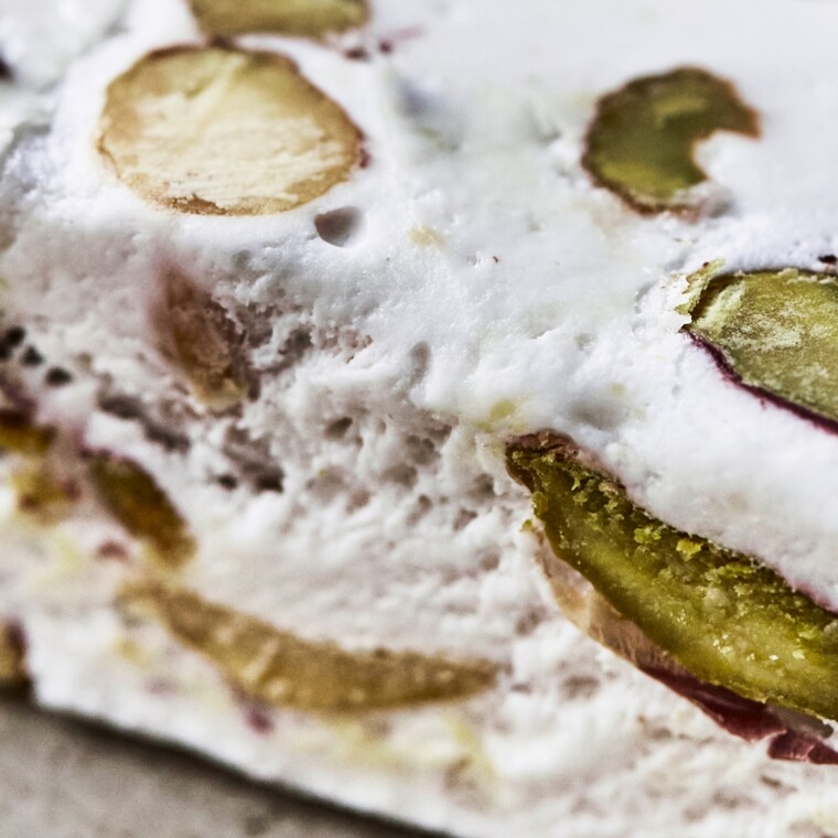Nougat migdały i pistacje Nicolas Vahé