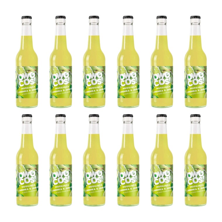Owocoś limonka - jabłko, 12 szt., Owocowe Smaki 
