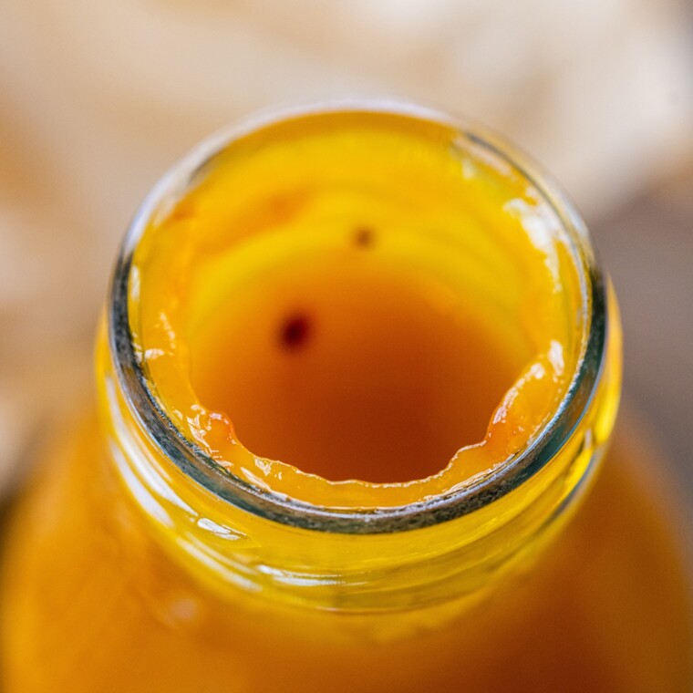Sos owocowy mango i marakuja