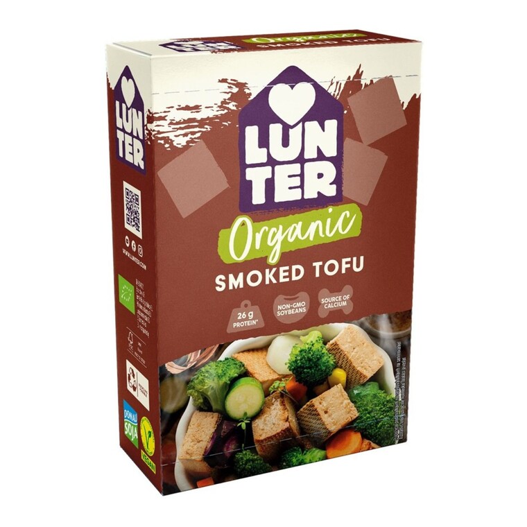 Tofu wędzone, Bio, Lunter 