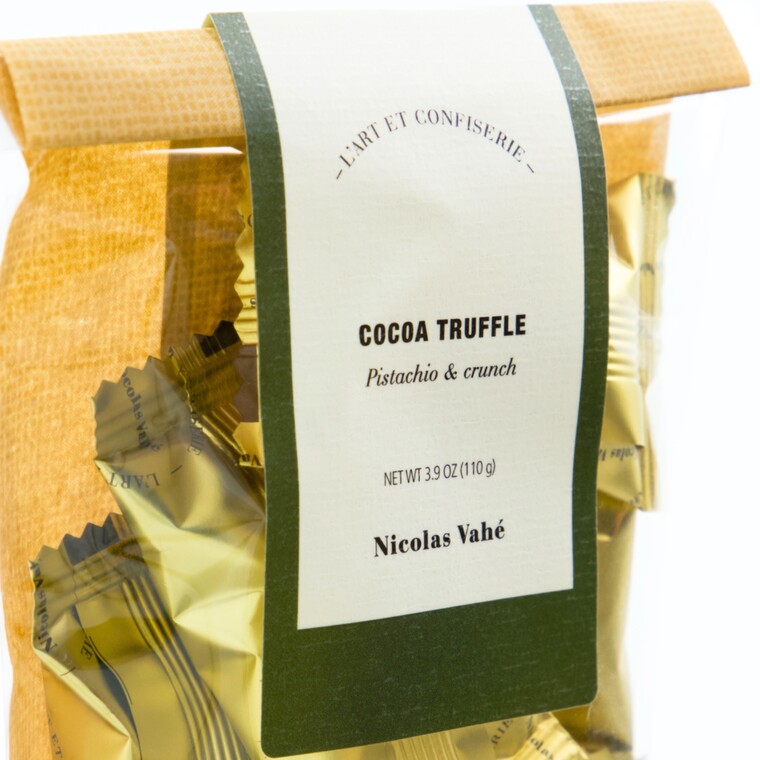 Trufle kakaowe z pistacjami Nicolas Vahé