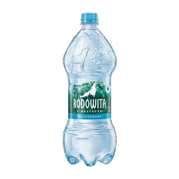 Woda mineralna niegazowana 1l, Rodowita z Roztocza