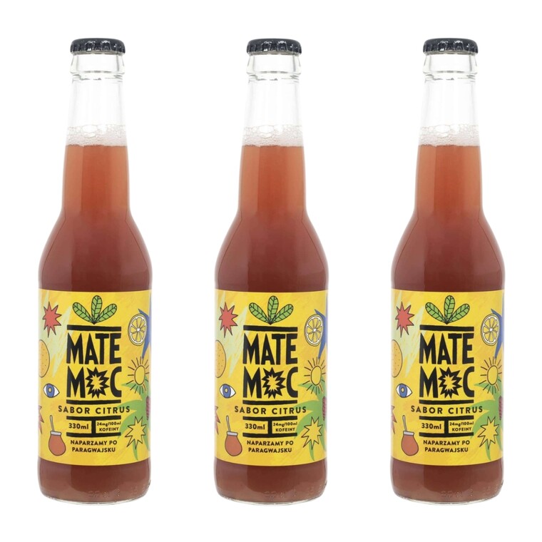 Mate moc sabor citrus, 3 szt., Owocowe Smaki 