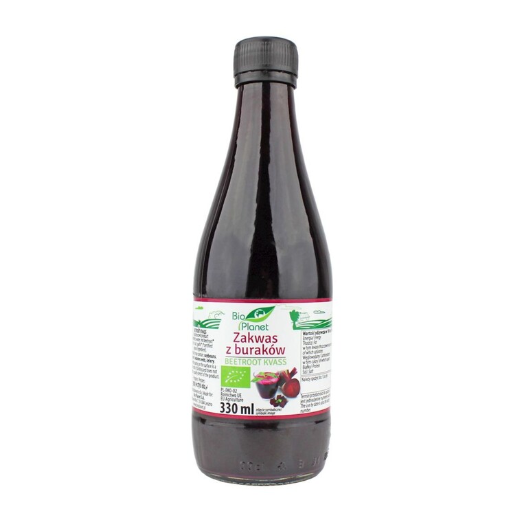 Zakwas z buraków Bio, 330ml, Bio Planet