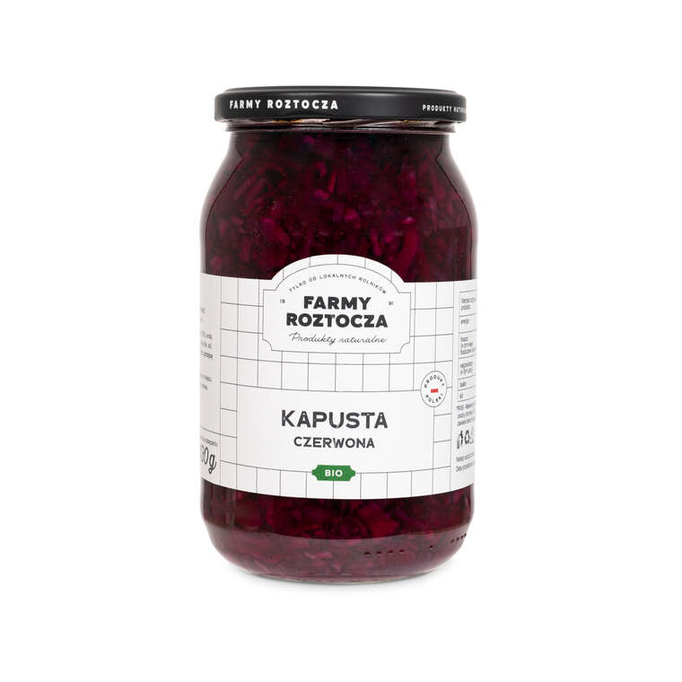 Kapusta czerwona BIO 850 g 