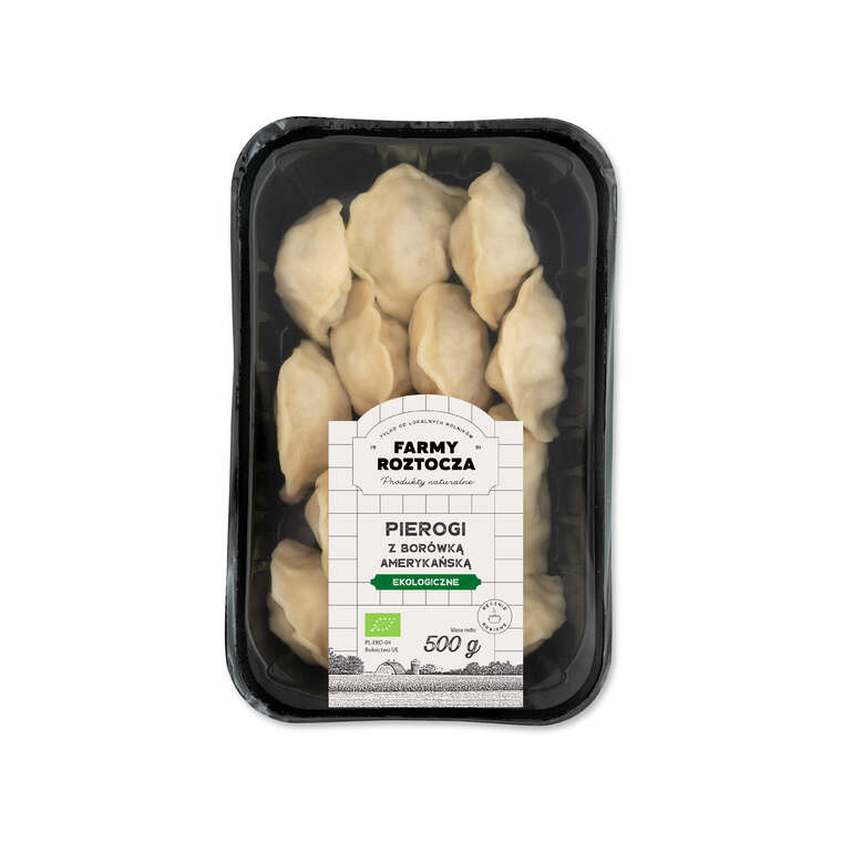 Pierogi z borówką amerykańską BIO