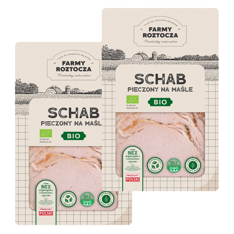 Schab pieczony na maśle w plastrach BIO 200g
