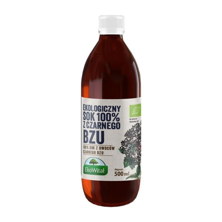 Sok z czarnego bzu BIO 