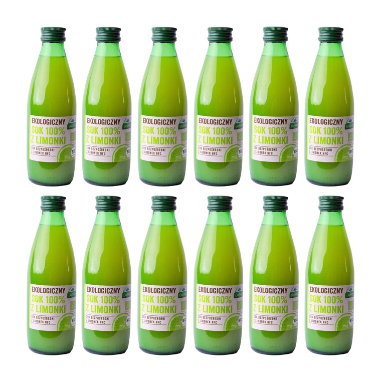 Sok z limonki 100%, 12 szt., Eko Wital