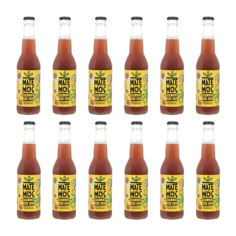 Mate moc sabor citrus, 12 szt., Owocowe Smaki 
